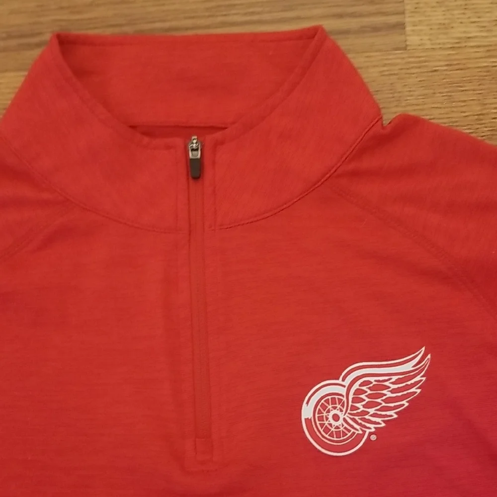 Fanatics Red Wings Long Sleeve Mens Tee - Picture 4 of 10